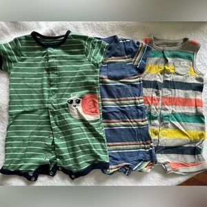 6m boys one piece summer outfits.
